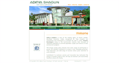 Desktop Screenshot of adityashagun.com